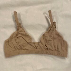 Skims fits everybody triangle bralette in nude size M